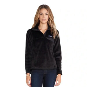 Patagonia Worn Wear Re-Tool Jacket Black Size M EUC